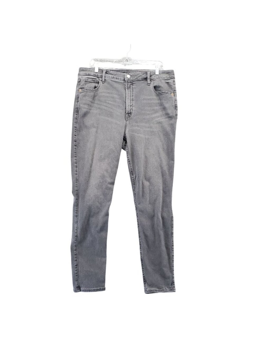 Old Navy Jeans Womens 16 Gray Rockstar Super Skinny Extra High Rise Stretch